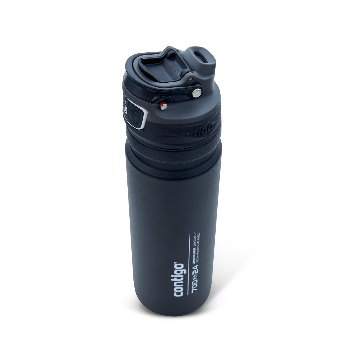 Contigo Free Flow AUTOSEAL™ Vacuum-Insulated Water Bottle, 700 ml (Black)